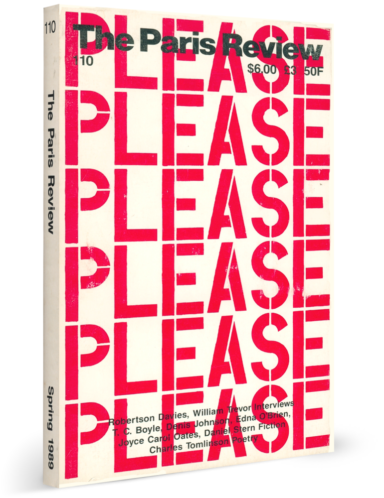 The Paris Review No. 110 — Spring 1989